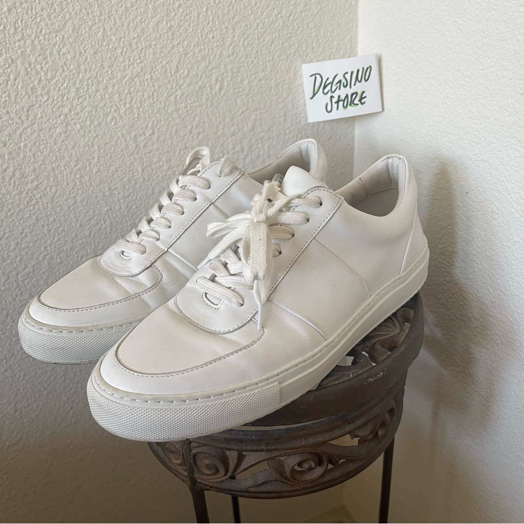 Mr P. Larry Front Lace Leather Sneakers Shoes